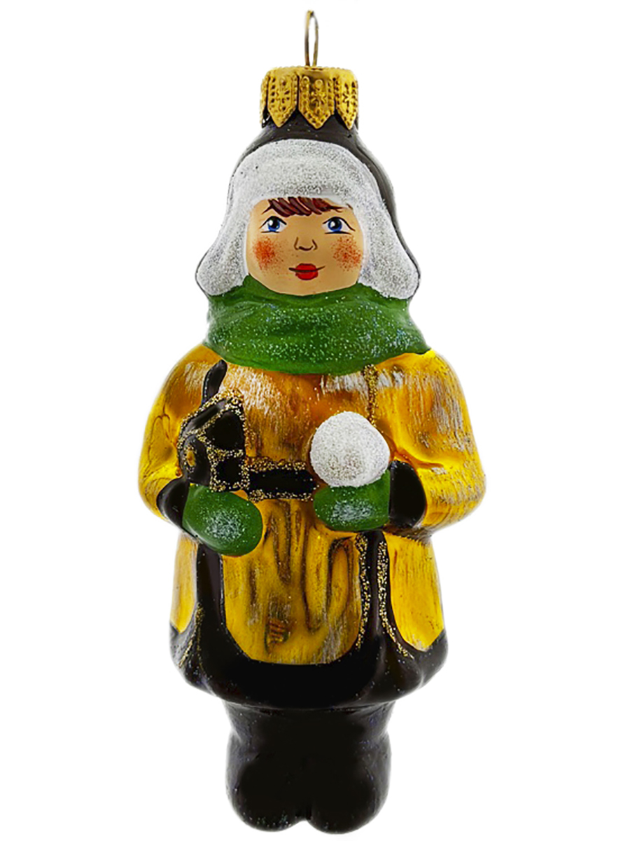 Елочное украшение Мальчик зимой 161516903